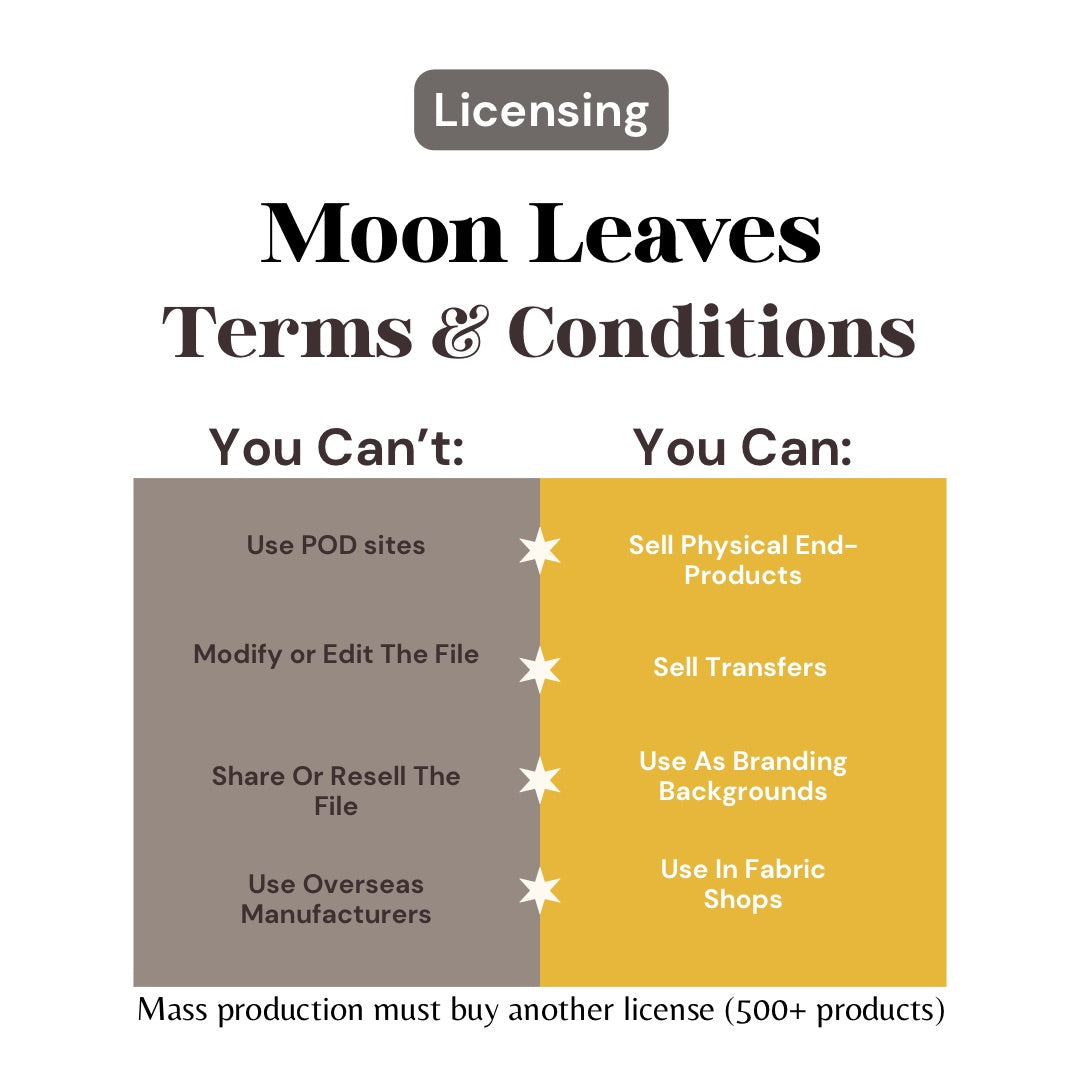 Mushroomed 6 Hand-Drawn Printable Seamless File