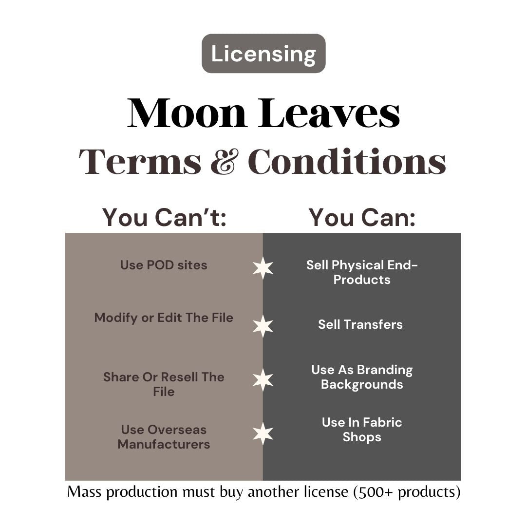 Mushroomed 1 Hand-Drawn Printable Seamless File