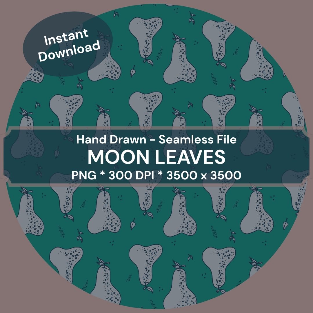 Peared 3 Hand-Drawn Printable Seamless File