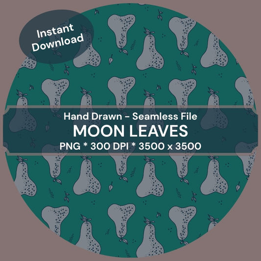 Peared 3 Hand-Drawn Printable Seamless File