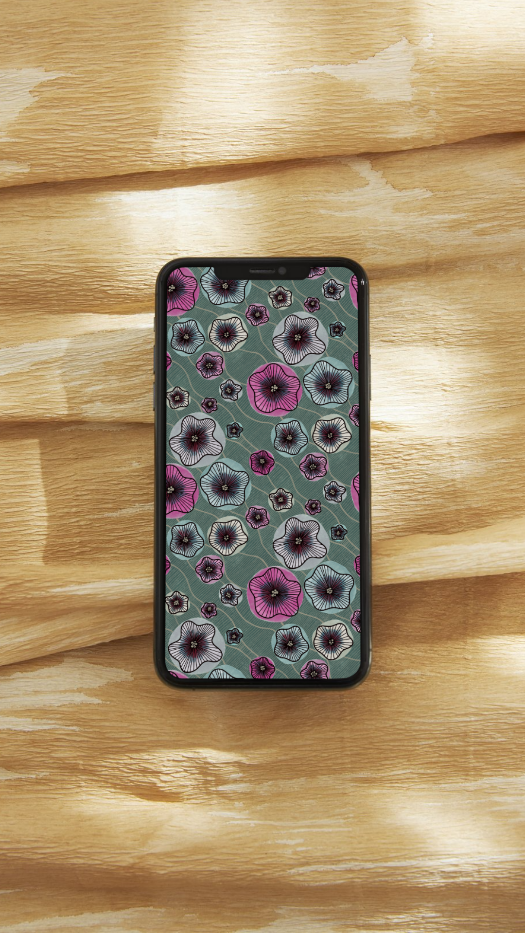 Mod Blossoms - Wallpaper for Phones