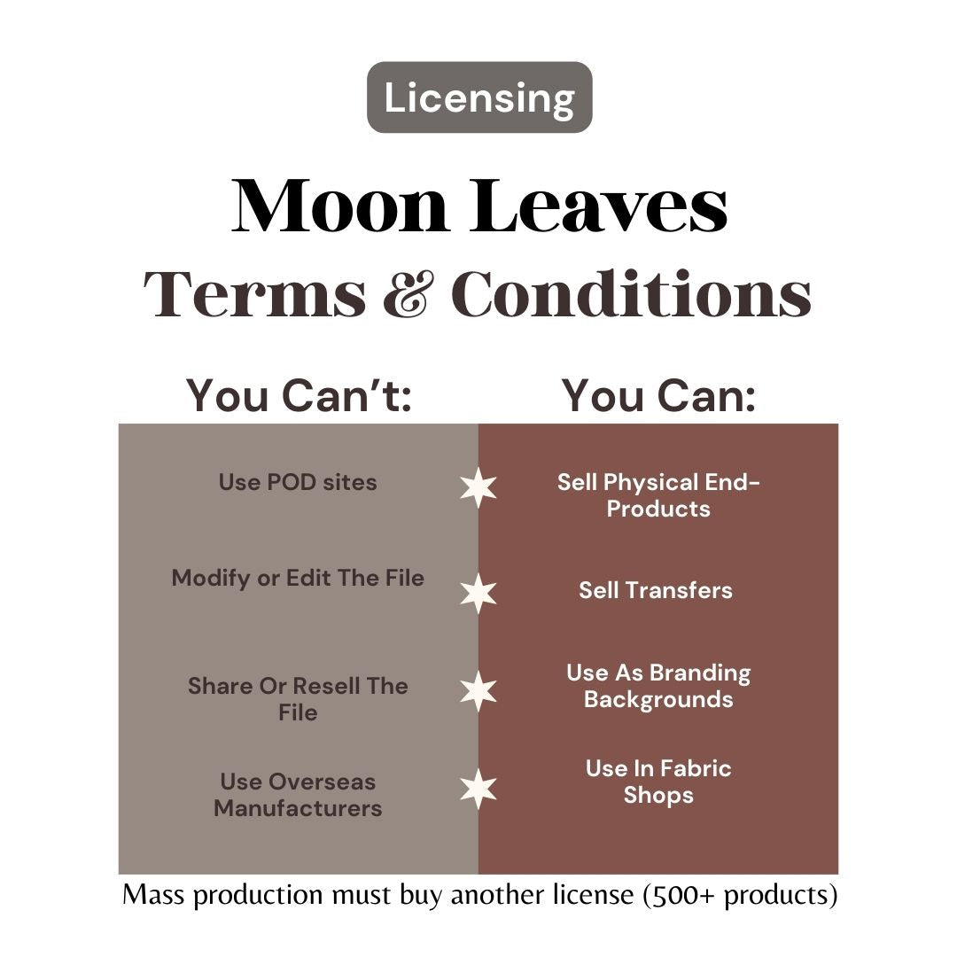 Mushroomed 4 Hand-Drawn Printable Seamless File