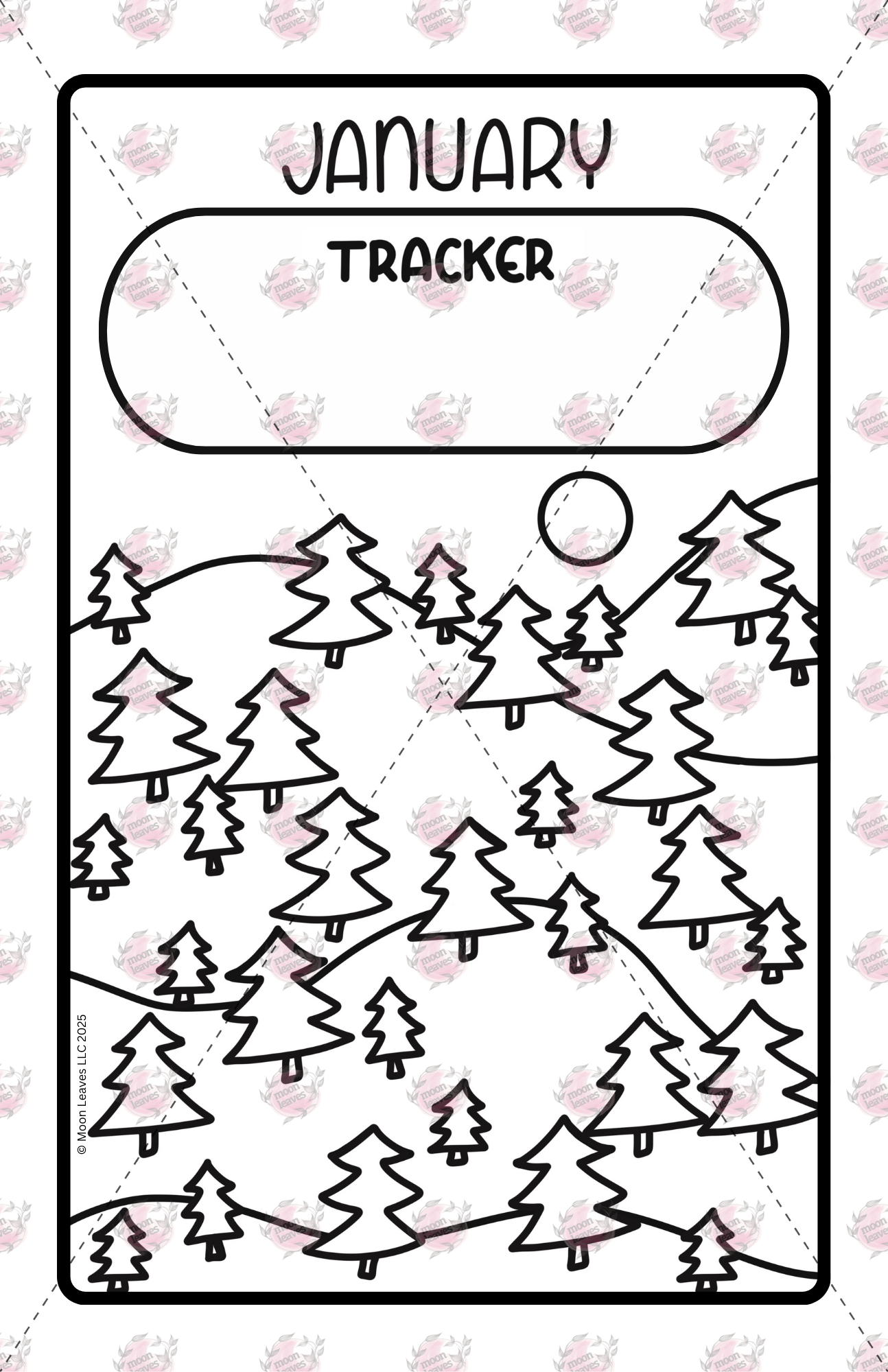 Trees - A January Tracker